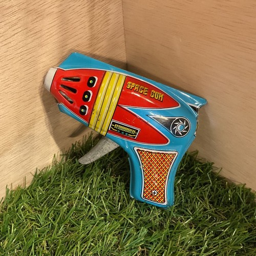 Pistolet space gun - pistolet, tin