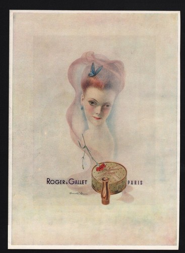 Publicité 1945 cosmetique - publicité,