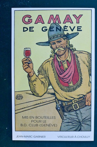 Etiquette vin club genève - vin,