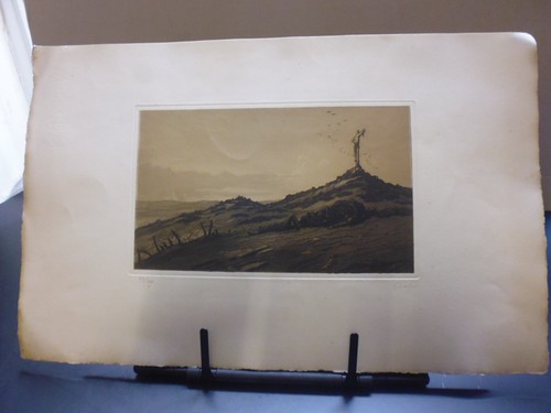 Gravure originale glaf - gravure,