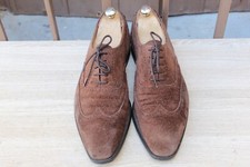 CHAUSSURE CROCKETT&JONES "DRUMMOND" DAIM 8,5 E 42,5 BON ETAT MEN'S SHOES