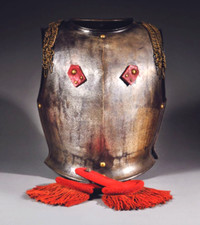 CUIRASSE DE CUIRASSIER EN TÔLE DE FER / MANUFURE D'ARMES DE CHATLT  1831