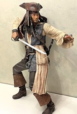 Giant action Figure Pirates Caribbean Jack Sparrow La Fin Du Monde Neca 45cm son