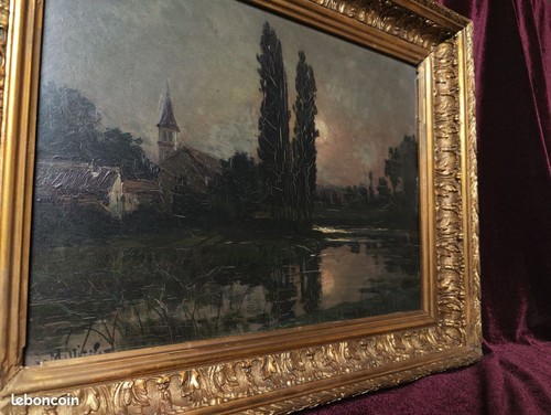 Tableau ancien peinture - tableau,