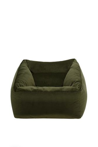 Fauteuil pouf couleur verte - pouf,