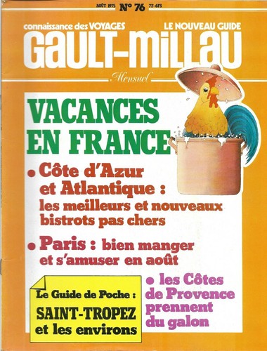 Gault millau 1975 - millau, n°