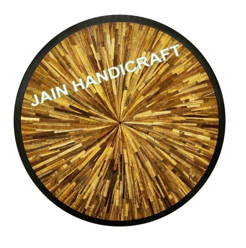Round marble table - table, top