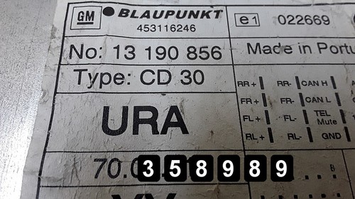 2006 opel astra auto radio - 2006,