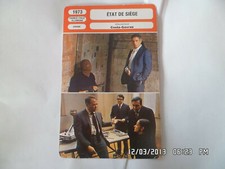 CARTE FICHE CINEMA 1973 ETAT