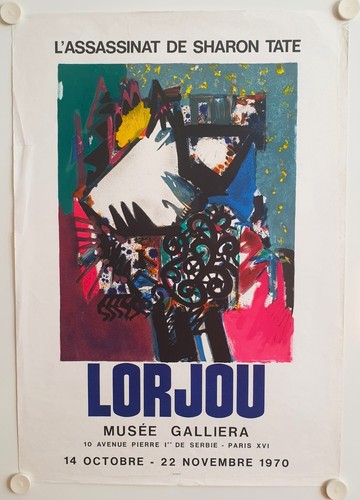 Affiche lorjou assassinat - affiche,