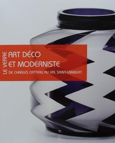 Livre book verre art deco - livre/book,