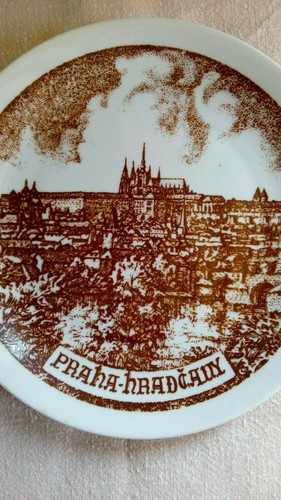 Assiette decorative praha - assiette, decorative-
