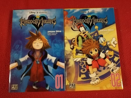 Lot mangas kingdom hearts - mangas,