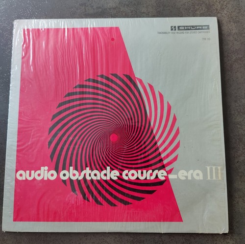 Disque test shure audio - disque,
