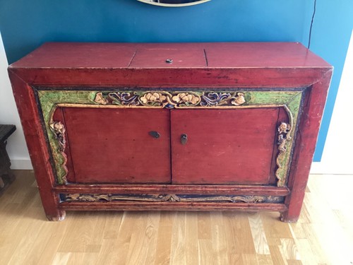 Meuble peint chinois/
