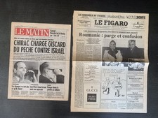 Lot 1 Journal Le Figaro & 2