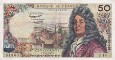 50 Francs, Racine - 08-11-1962