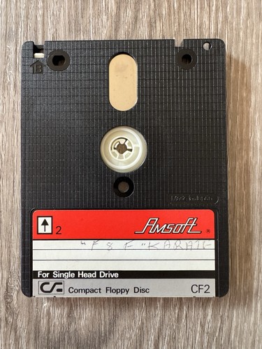 Une disquette amsoft - amsoft, amstrad
