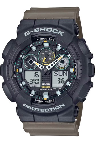 Casio shock 100tu 1a3er - casio, ga-100tu-1a3er