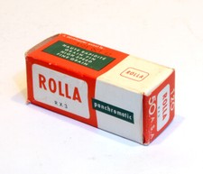 TRES RARE:  FILM ROLLA 120 50ASA  EXCELLENT ETAT MADE IN FRANCE COLLECTION *
