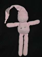 Peluche Doudou Ours Rose