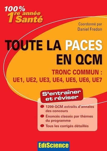 Toute paces qcm tronc - qcm:,