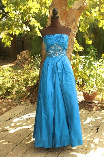 Stunning 1950s electric - , blue