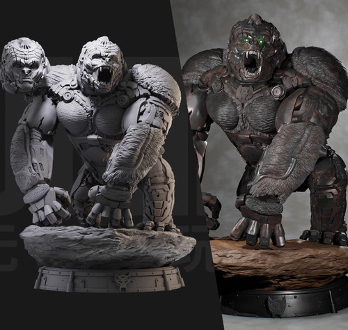 75mm total height resin - total,