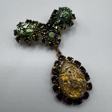 broche Ancienne - Metal Doré