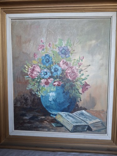 Tableau ancien nature morte - ancien,