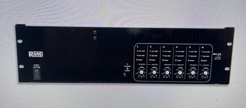 Rane ma6s ampli - rane,