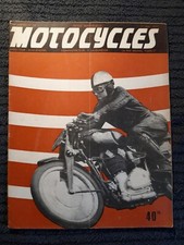 (323A) Revue MOTOCYCLES N°74, Mai 1952, Essai de la DS Malterre, Gd Prix de Pau