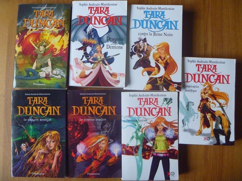 Lot livres tara duncan a - de, 7