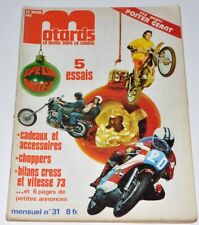 La Revue des Motards n° 31 BPS 125 Honda 350 four Fantic Chopper 125