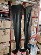 Fait Main Latex Cuissardes Plusieurs 42 43 44 45 46 47 Talons 13cm