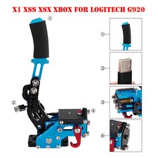 14Bit USB3.0 Handbrake pour Racing Games Steering Wheel Stand G920 X1 XBOX Bleu
