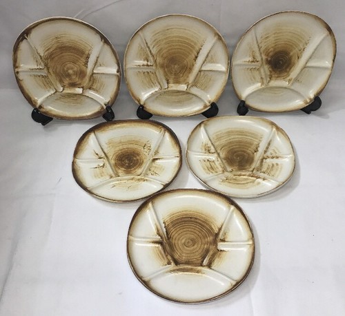 Lot2 assiettes a fondue - assiettes,