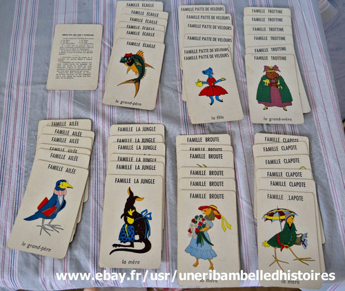 Ancien jeu familles - de,