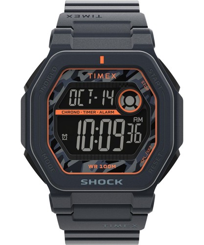 Timex montre bleu digital - timex,