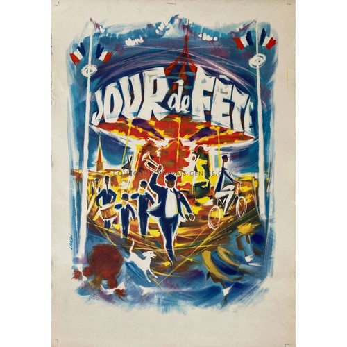 Jour fete affiche film - jour, de
