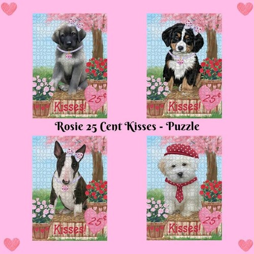 Rosie cent kisses dog cat - cent,