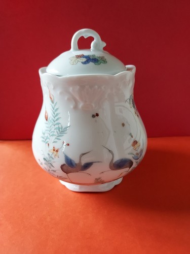 Sucrier porcelaine lys - porcelaine,