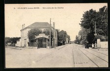 CPA Clichy-sous-Bois, Un coin de la limite 