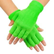 Gants néon sans doigts