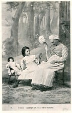 L'Aieule s'assoupit un peu c'est moment Humour Dos pub Cordonnerie Jacobs Rouen