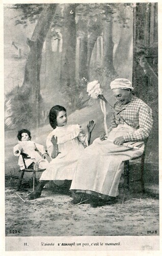 Aieule assoupit un - s'assoupit, peu