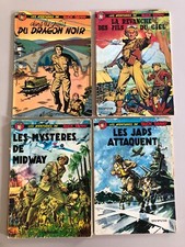 Buck Danny lot de 4 premiers albums