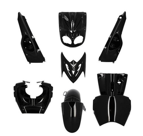 Kit carénage noir pièces - noir,