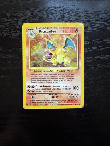 Carte pokemon dracaufeu - pokemon,