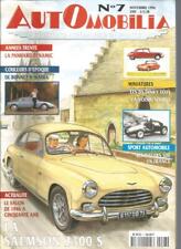 AUTOMOBILIA N°07 SALMSON 2300 S / PANHARD DYNAMIC / DE BONNET A MATRA / SALON 